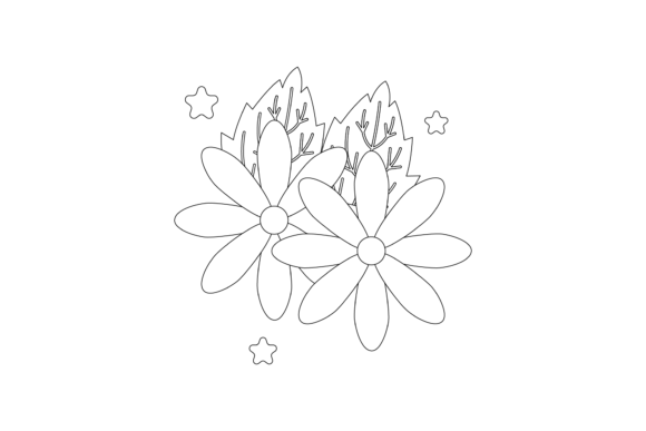 A Brand Designer's Review of Flower Spring Graphics for Coloring Pages Amp