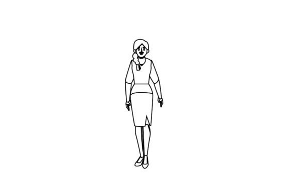 A Crafter's Review of the Flat People Women 2 Graphics Asset