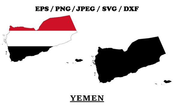 A Crafter's Review: Yemen Flag Map Graphics