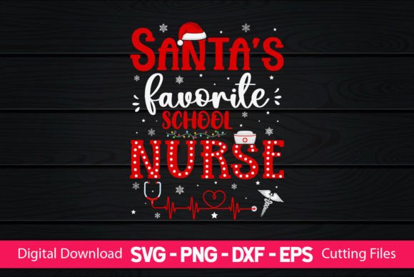A Crafting Review: Santa's Favorite School Nurse Graphics