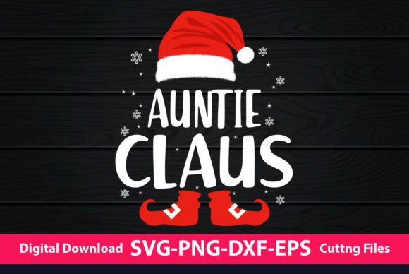 Auntie Claus Christmas: A Graphic Designer's Review for Print Templates