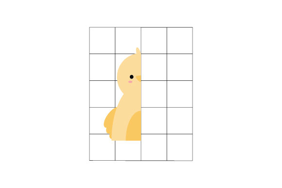 Chick Symmetry Drawing: A Crafty Asset for Kids’ Content Marketing