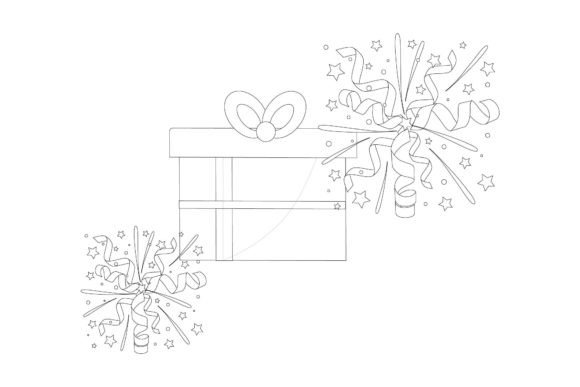 Design Outline New Year Celebration 15: A Publishing-Ready Graphic Asset