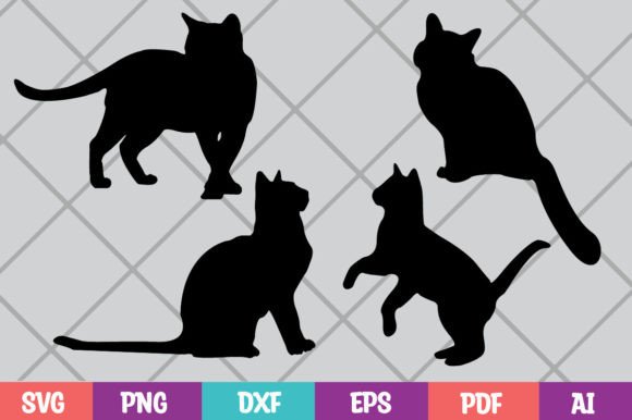 From Digital Sketch to Embroidery: A Practical Review of Cat Silhouette