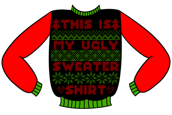 This is My Ugly Sweater Shirt Graphics for Crafters